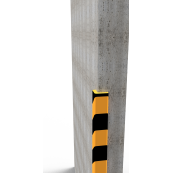 Warning and protection profiles | yellow / black | 1000 mm | Type H